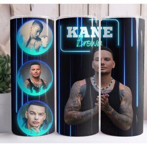 Kane Brown 20oz Skinny Tumbler Insulated Drinkware Cup